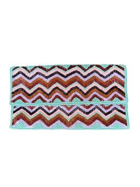 Max New York Beaded Envelope Clutch 9" x 5"